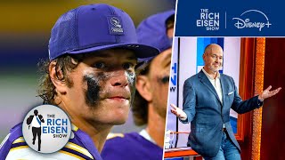 Rich Eisen Weighs in on the JJ McCarthy ‘Soft Benching’ Conspiracy Theories | The Rich Eisen Show screenshot 5