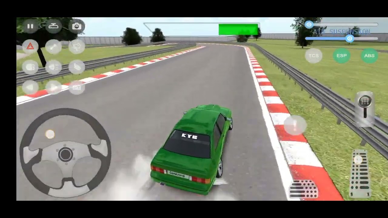 E30 drift car drifting on racing trackgamezone gaming video