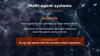AI Agents for Power Users — beyond chatbots, into systems