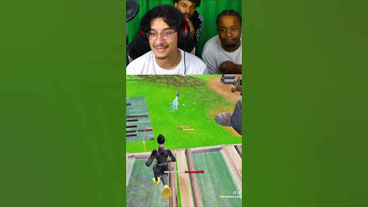 Fortnite mais si je touche du noir la vidéo s'arrête...