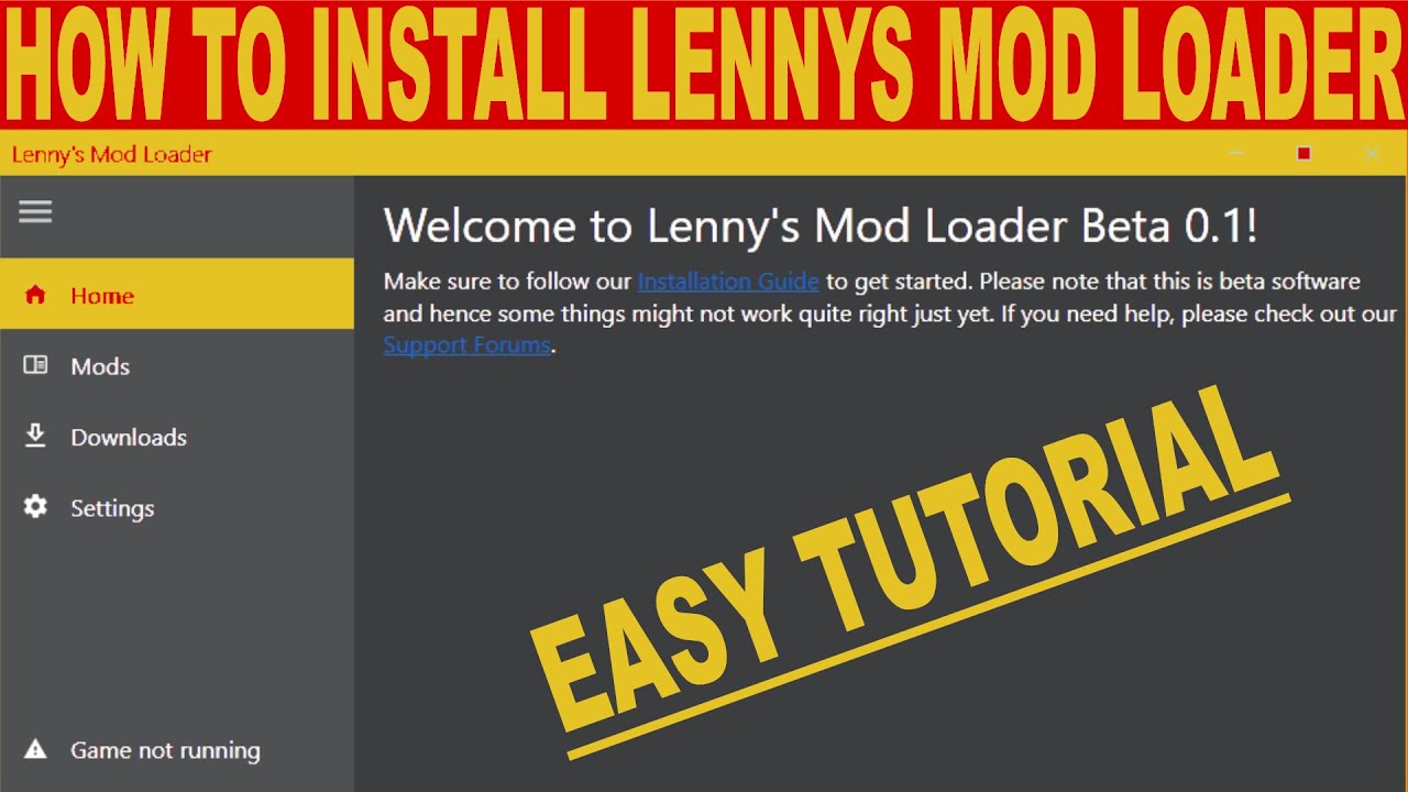 Lenny s mod loader rdr. Lenny s Mod Loader. MSC Loader Pro. Lenny Mod картинки. Mania Mod Loader Tutorial.