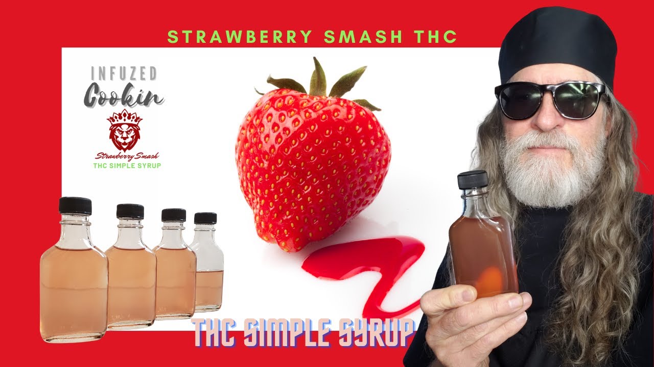 How to Make Simple Syrup- Strawberry Smash