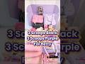 Packing Betty’s CUSTOM 6-Scoop Box! 🖤💜🩷 | Black, Purple &amp; Pink ONLY! | Nicebx ASMR