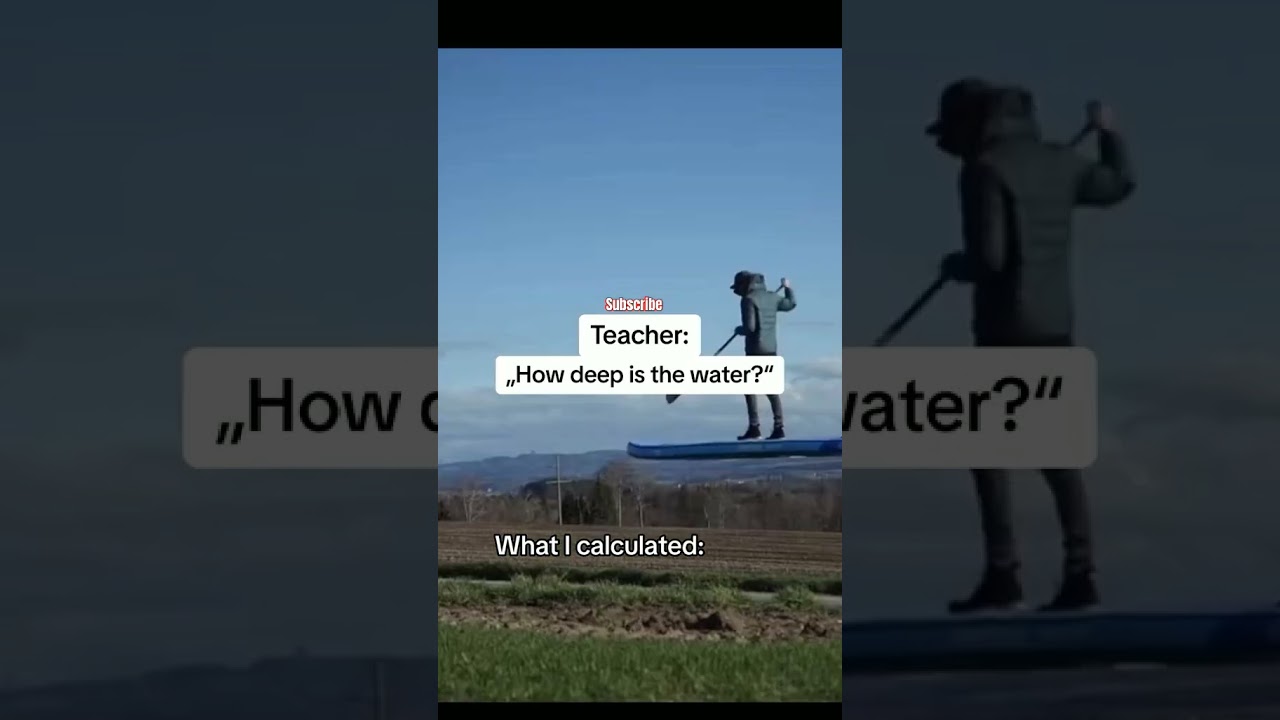 When you have the wrong calculation in class 