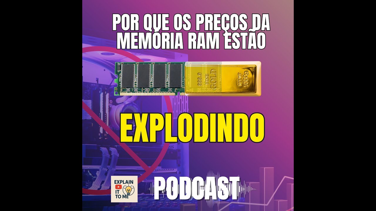 Crise do Preço da RAM a IA está “comendo” a memória do mundo (DDR5 + HBM explicados)