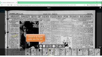 Find Historical Newspaper Articles with Proquest