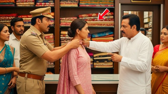 सादा कपड़ों में SP मैडम साड़ी खरीदने पहुंची | दुकानदार ने पुलिस बुला ली....#hearttouchingstory