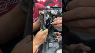 Inova crysta headlights upgraded #inovacrysta #toyota #ledlights #headlightprojector