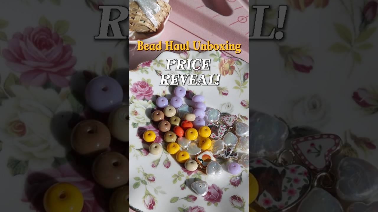 ASMR Bead Unboxing 