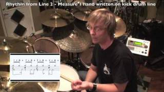 Drum Lesson: Billy Ashbaugh: Applying 16th Notes to Grooves Pt 2