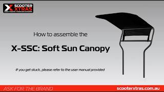 Soft Sun Canopy (X-SSC) Assembly Video screenshot 5