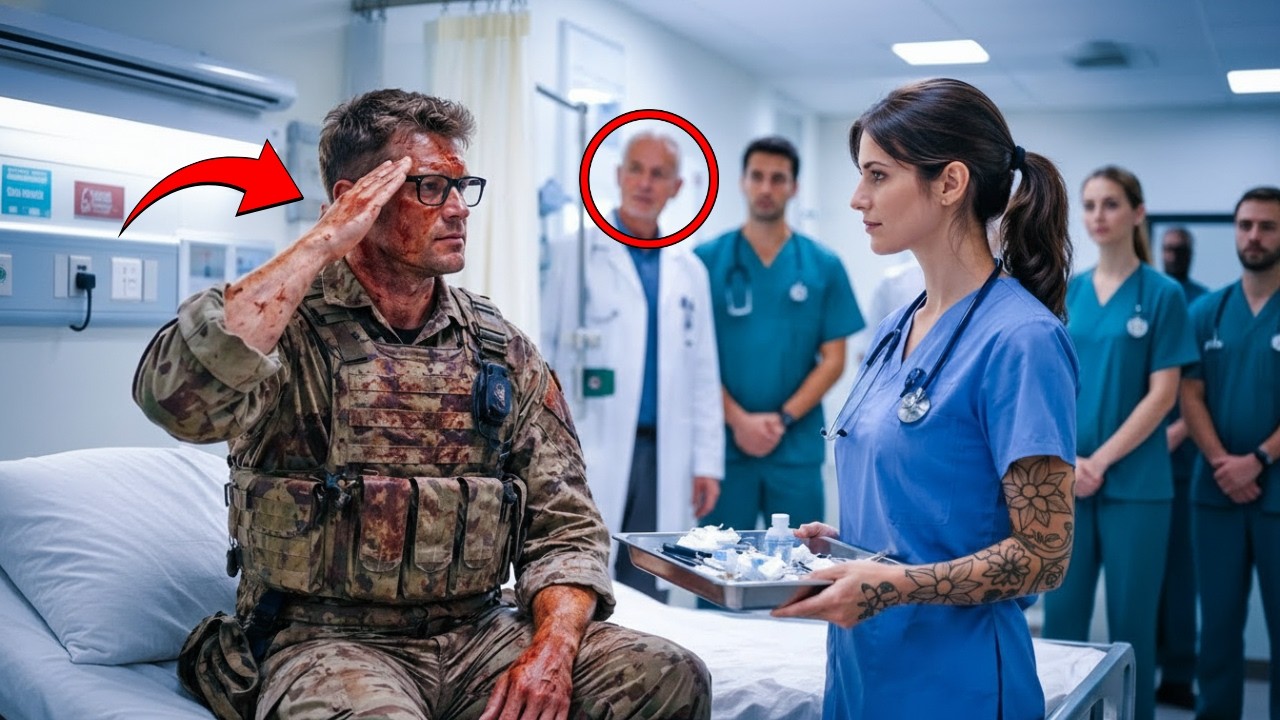 The Doctors Mocked the “New Nurse” — Until the Wounded Navy SEAL Commander Saluted Her.