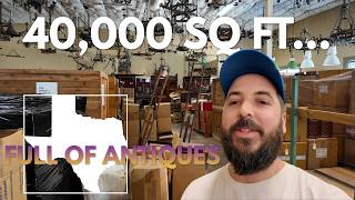 Treasure Hunting a 40,000 Sq Ft Antique Warehouse in Texas
