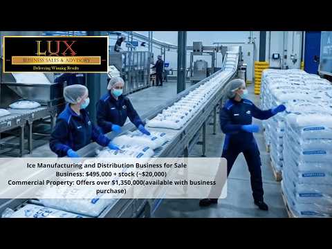 Ice Manufacturing Business For Sale