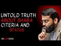Untold truth about shaba criteria and status best motivational islamic speech dr.yasir qadhi
