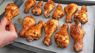 I have never cooked chicken drumsticks so easily and deliciously!I cook like this when I've no time!