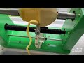 Máquina peladora de mango en tiras