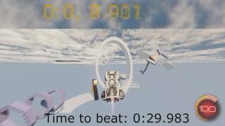 [Former WR #2] Rocket League - Jet Car Stunts - 0:29.741 screenshot 5