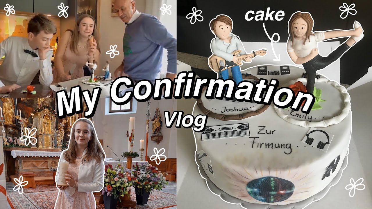GRWM & VLOG *my confirmation🕊*