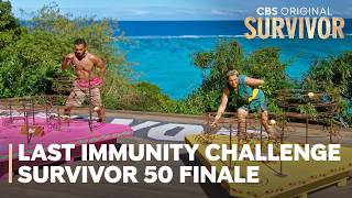 Survivor 50 - Final Immunity Challenge | Episode 13