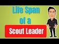 How long do people volunteer as a Scout Leader?