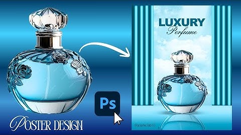 Luxury Perfume Poster Design in Photoshop | Photoshop Poster Design Tutorial.