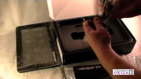 Unboxing a New Advent Vega Tablet PC