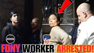 FDNY Worker And Her Son Get ARRESTED!