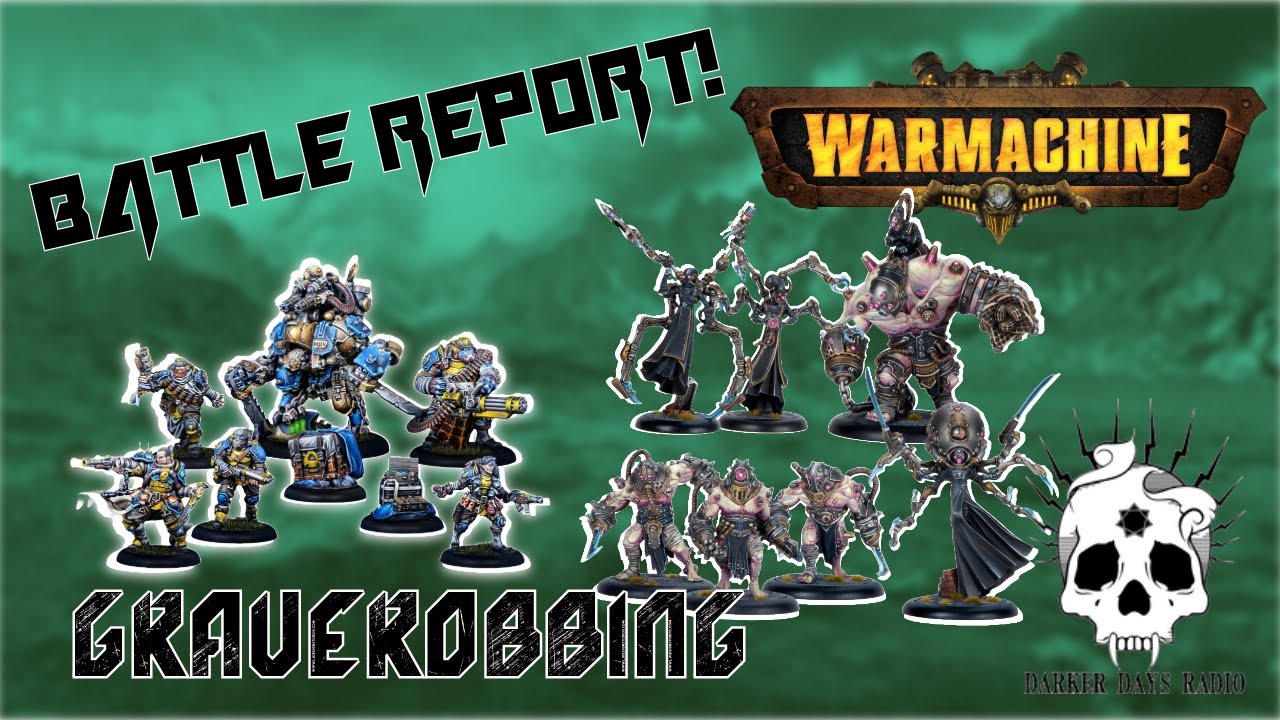 Darker Days Radio Presents: Dark Iron - Coffee Machine - Warmachine Batreps - Cryx vs Gravediggers