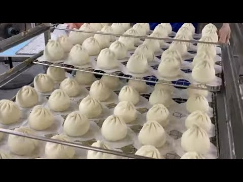 Amazing ! Mass Production of Juicy Pork Buns - Taiwanese Street Food