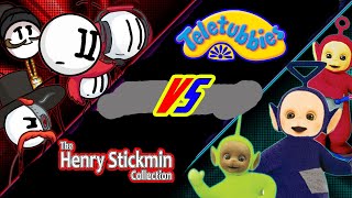 Legacy Mugen : A Real " Teletubbies vs Henry Stickmin "(Tinky Winky ,Dispy VS Henry ,Ellie and More) screenshot 5