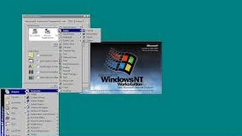 Windows NT 4.0 "Cairo" Pre-Beta Build 1141