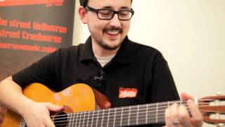 Video thumbnail of "Yamaha C40 Classical Guitar"