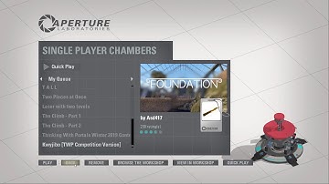 Thinking With Portals Contest #5 - Map Playthroughs (Part 1)