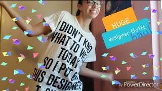 HUGE Designer Thrift Store Try on Haul/Finds by KonaandReagan Akitas 72 views 4 years ago 11 minutes, 1 second