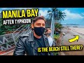 MANILA BAY after TYPHOON Rolly - what happened to the WHITE SAND BEACH?