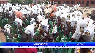Unbeatable Queens Club Int'l. Showers Gift Items To The Needy On First Anniversary