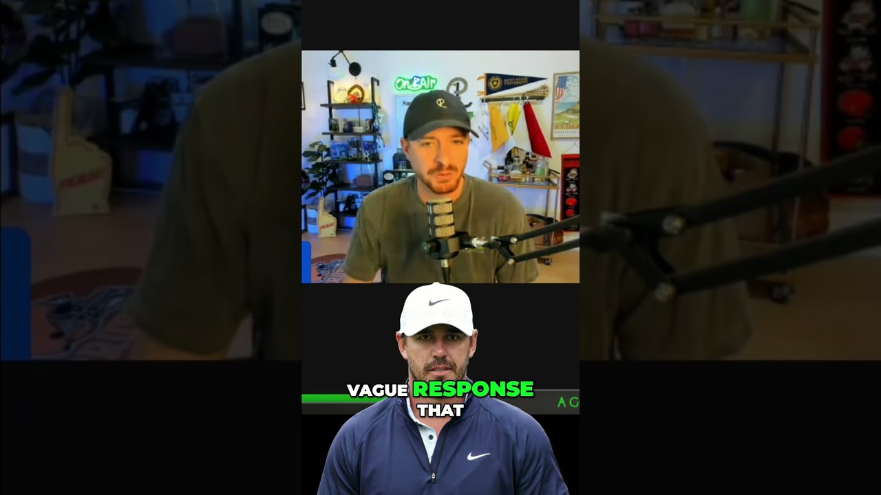 Brooks Koepka's LIV Golf Journey: Will He Stay or Return to PGA? #shorts