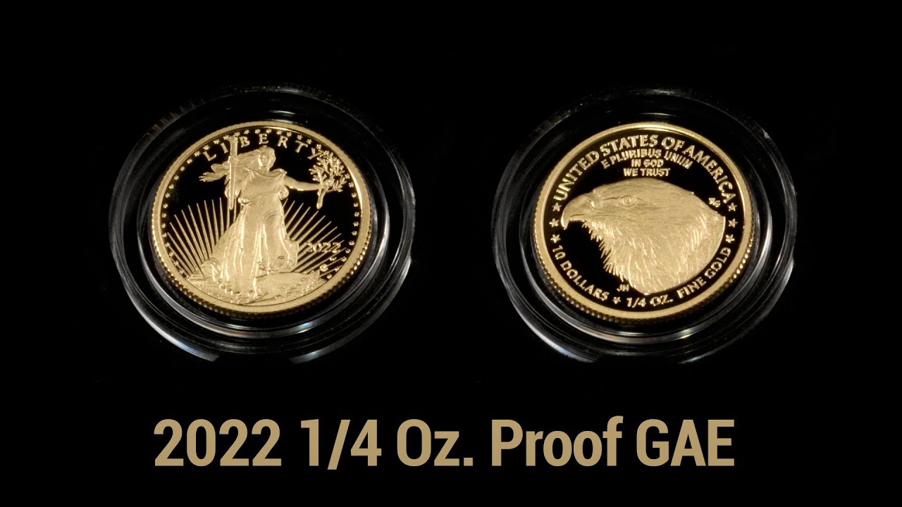 2022 Quarter Oz Proof Gold American Eagle