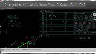Plant 3D - Merge Iso BOMs screenshot 2