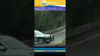 ¡Macabro hallazgo en Huauchinango! Localizan cuerpo embolsado en el acceso principal al municipio