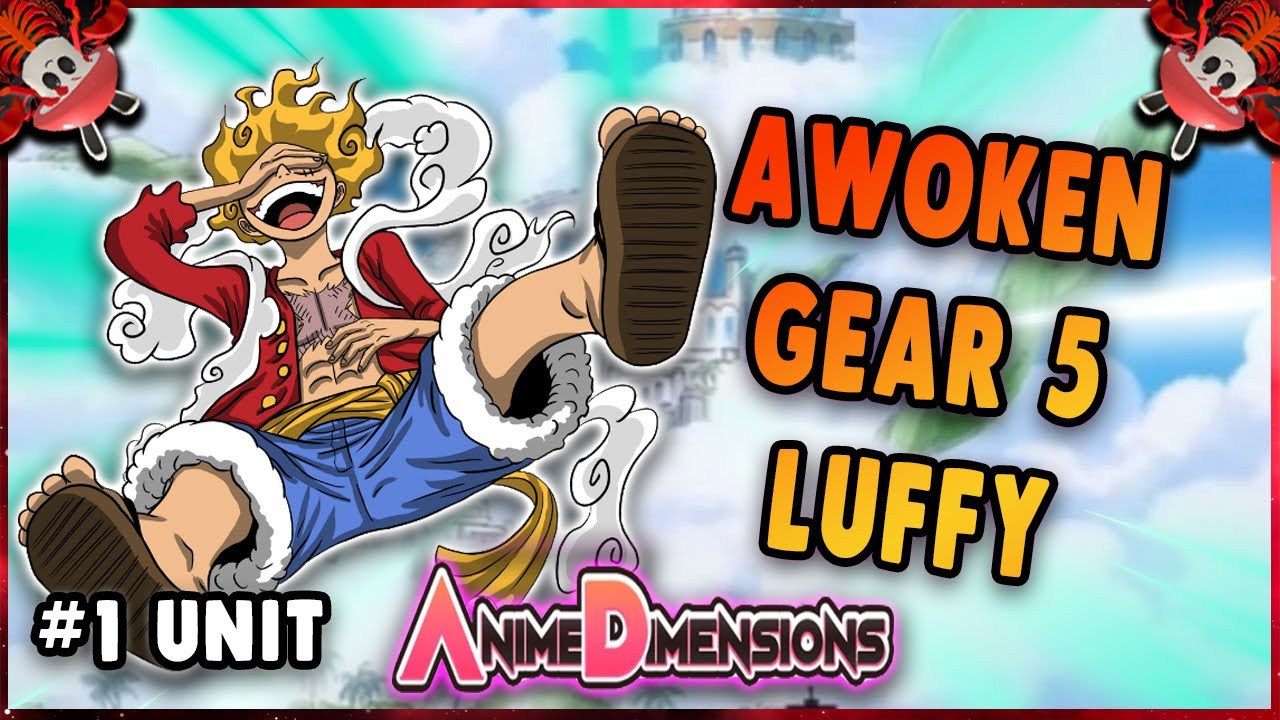 Showcase 🗲 NEW 5TH GEAR LUFFY AND ACCESSORY [🗲 GEAR 5] Anime Dimensions  Simulator (Codes) 