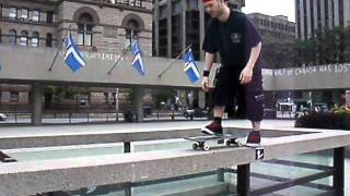 Stu 519 Ride Off Nervous Ledge To Death ( Toronto Sk8ing )