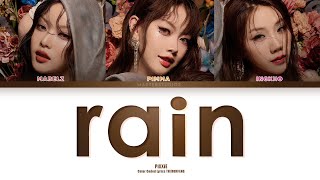 [THAI/ROM/ENG] PiXXiE - ติดฝน (rain) [LYRICS]