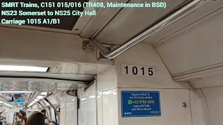 Maintenance In Bsd Smrt Trains - Khi C151 015016 Somerset City Hall