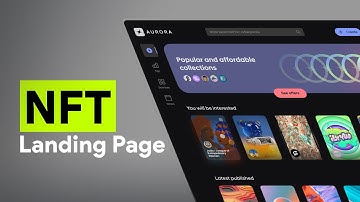How to create an NFT Landing Page Web UI in Figma