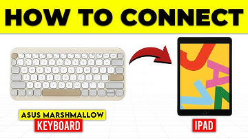 How To Connect Asus Marshmallow Keyboard To iPad (How To Pair Asus Marshmallow Keyboard To iPad)
