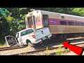 Idiots TRUCKS, CARS VS TRAINS! Bad Day at Work | FAILS AT WORK | Fails3Win