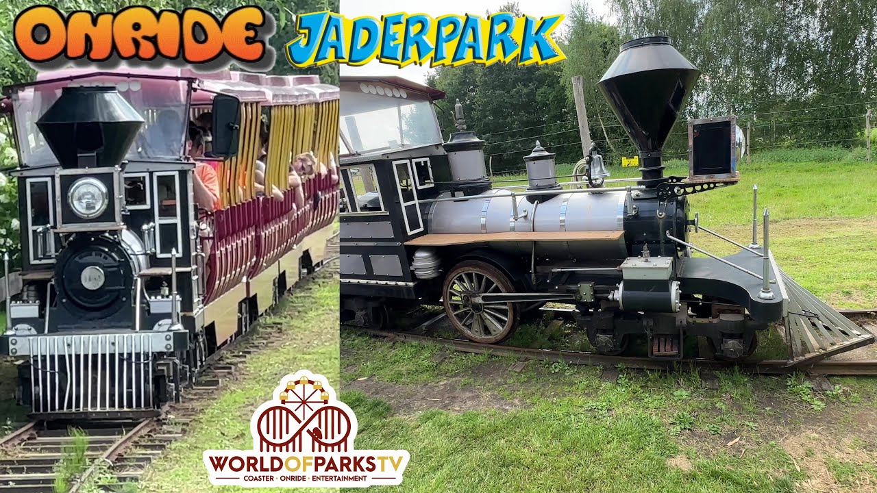 Jade-Express – Jaderpark - Parkeisenbahn (Onride POV) Tier und Freizeitpark an der Nordsee Jaderberg