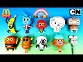 2018 McDONALD'S THE AMAZING WORLD OF GUMBALL HAPPY MEAL TOYS FULL WORLD SET 10 CARTOON NETWORK KIDS